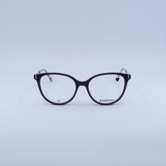 Bebe BB5215 232 Eyeglasses Mink Cat Eye 52mm Frame - Picture 2 of 11